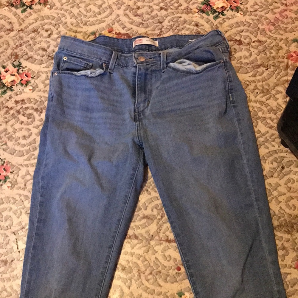 levi strauss mid rise skinny jeans